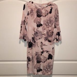 Calvin Klein Bell Sleeve Dress